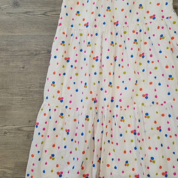 Vilagallo Women's Cotton Polka Dot Maxi Dress Size 36 - Picture 7 of 16